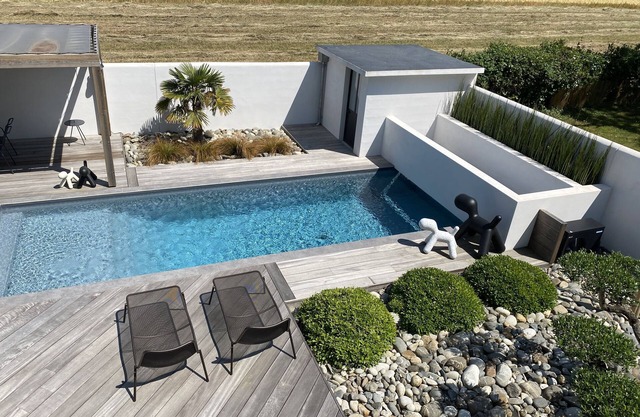Villa Contemporaine vue Campagne et vue mer