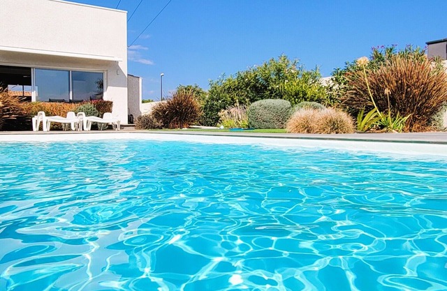 Villa Cycas - Heated pool - WiFi - Air conditioning - Solarium - Small sea view