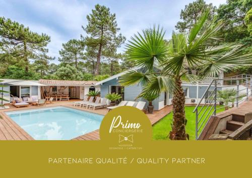 Villa Djun Hossegor 4 étoiles, piscine, 12 personnes