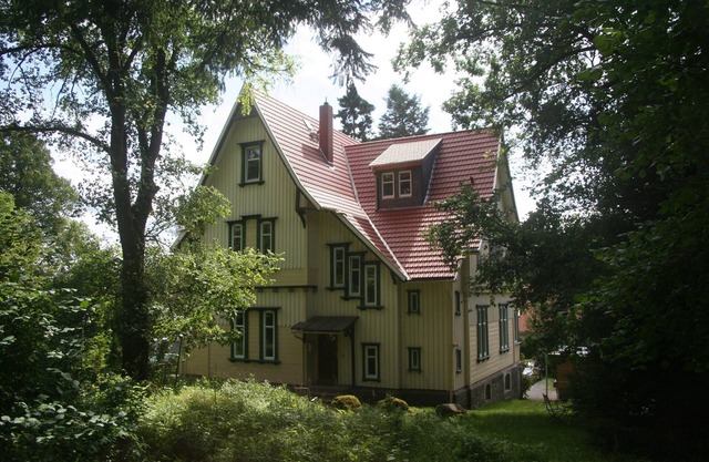 Villa 'Ferienwohnung Kleine Hexe' with Shared Terrace, Shared Garden and Wi-Fi
