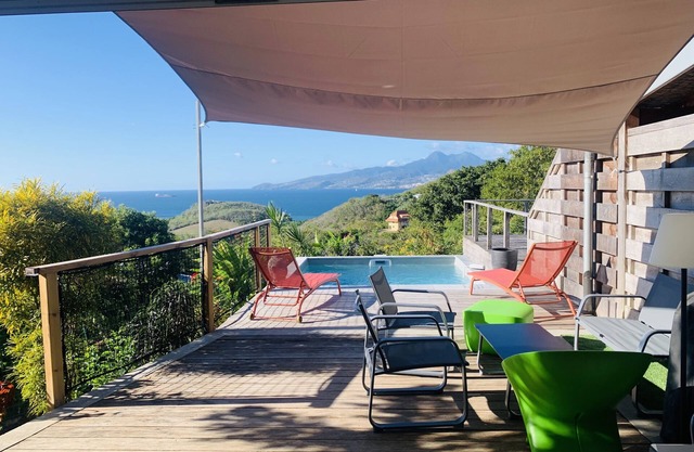 Villa Fresh&Cosy Trois-Ilets, Swimming Pool, Sea View, 3*, France