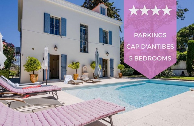 Villa in Cap d’Antibes near beaches
