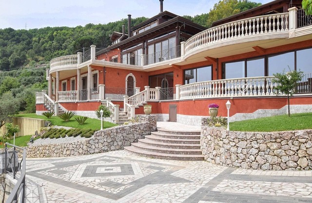 Villa in Sicily with Aeolian Island Views