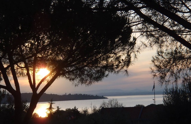 Villa Larry in San Feliciano sul Trasimeno with garden and olive grove