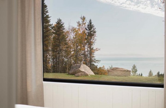 Villa Les Flots: Breathtaking view of St Lawrence