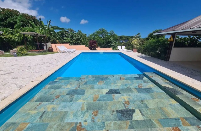 Villa Monoihere with a Large Garden and Games, close to Surf Spots