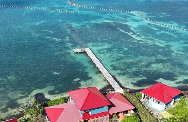Villa Tropic Lagoon, accès au lagon
