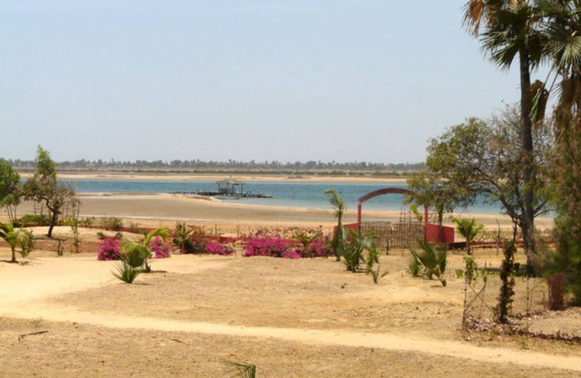 Villa with pool on an island of Senegal (Sine Saloum)