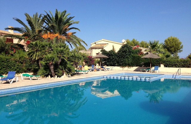 Villa with Sea and Mountain Views and Shared Pool.