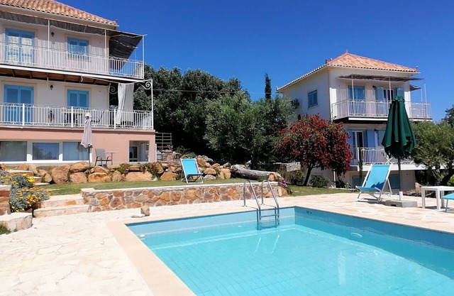 Villas with pool near Koroni and exceptional panoramic sea view