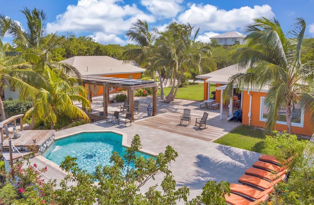 Waterfront Home with Pool & Dock Overlooking Moriah Cay National Park