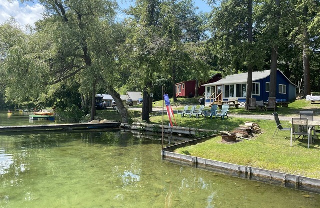 Waterfront, Rustic Cabin, Great Swimming, Own Dock, Raft