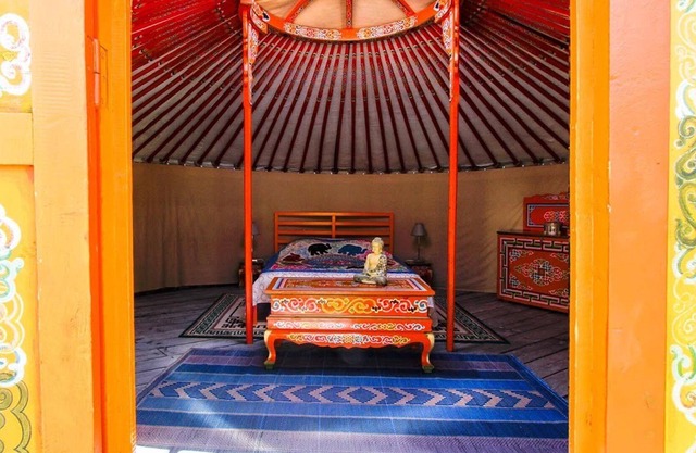 Yurt & breakfast on the farm