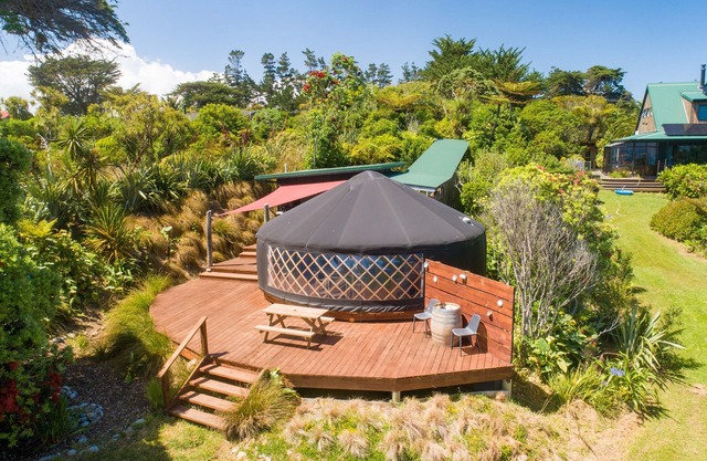 Yurt @ the cape hole in the rock accommadation