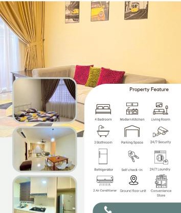 ZieHomestay at PICC BoraOmbak Marina Equestrian Putrajaya