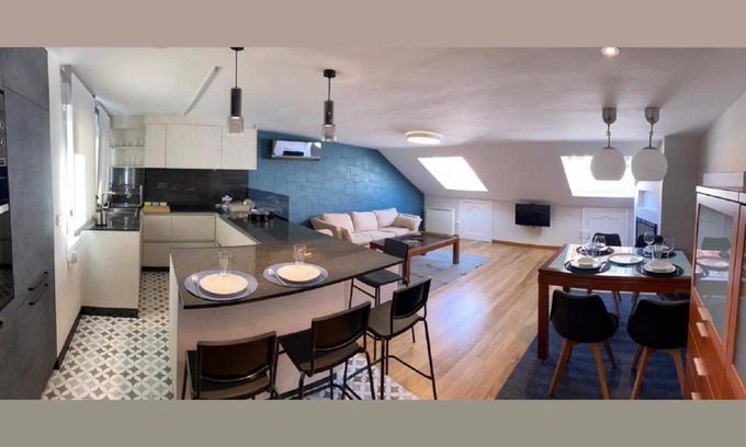 Vilagarcia de Arousa Apartment | Ático 22 - céntrico, aire acondicionado y parking