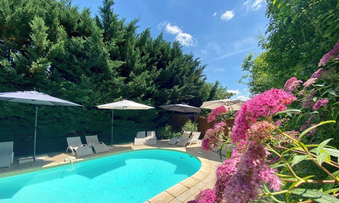 Sarlat-la-Caneda Bed & Breakfast | Ô Clair de Lune - Espace bien être avec Spa - Piscine chauffée