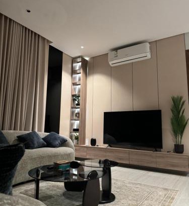 Al Olaya District Apartment | شقة حديثة مودرن غرفتين وصالة a22
