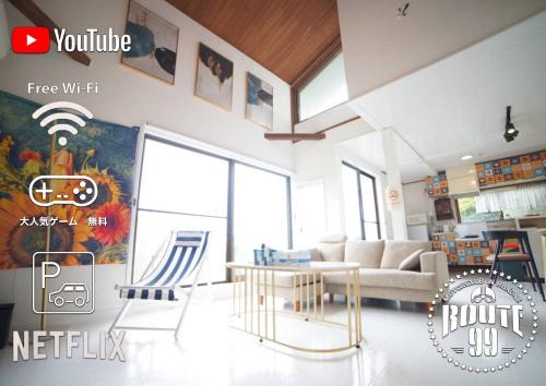 Higashiizu House | 【マリンブルー風オーシャンビュー】貸切ヴィラ WIFI付/BBQ可能/最大6名/無料駐車場