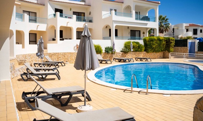 Carvoeiro Apartment | 001 Monte Dourado - Spacious 2 Bedroom Ground Floor Apartment with Pool Views