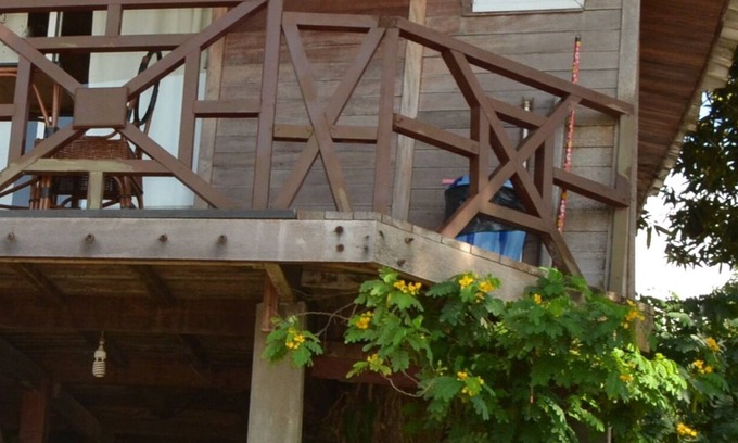 Kribi Cabin | 03. Cabin in Mango tree sea view 1 bedroom 3 beds