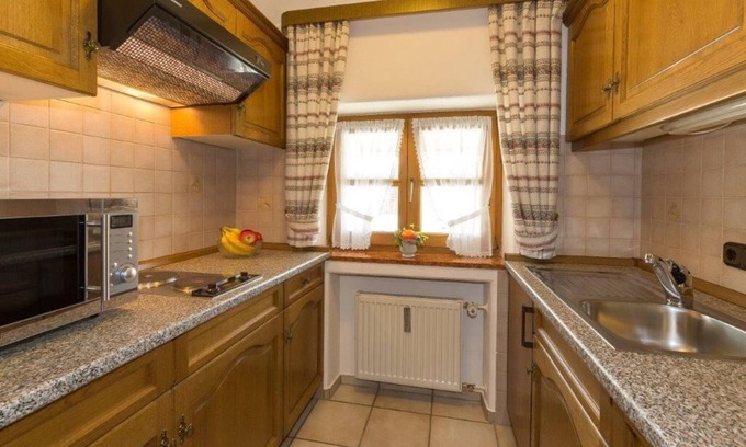 Ruhpolding Apartment | 05. apartment, balcony, kitchenette, 1 bedroom and 1 living room, WLAN (in Dep. Posthof)
