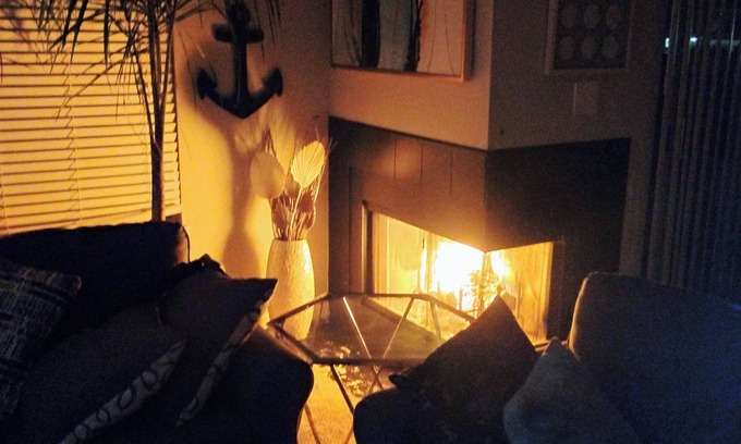 Wayne Apartment | 1-bd apartment with WiFi, AC , lake access, living room projector and fireplace