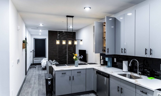 Union City Apartment | 1-bedroom apartment-3 beds with WiFi, AC, and parking included.