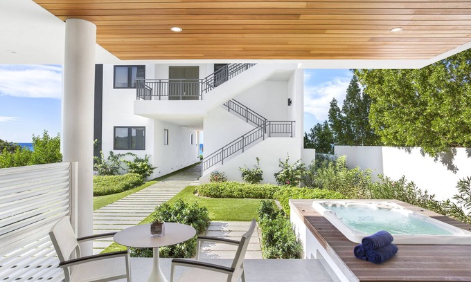 West End Village Condo | 1-Bedroom + Sofabed at Award-winning Tranquility Beach Resort on Meads Bay Beach