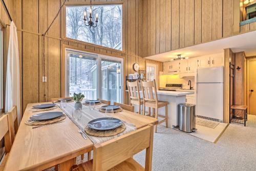 Locust Lake Village House | 1 Block to Lake Poconos Getaway with Fire Pit!