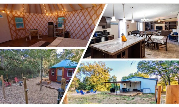 Elgin House | 1 House + 1 Yurt on 5 Acres
