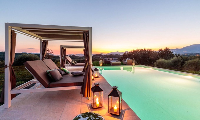 Corte Franceschini Villa | 10 Bedrooms Villa in Lucca, SPA, Panoramic Pool