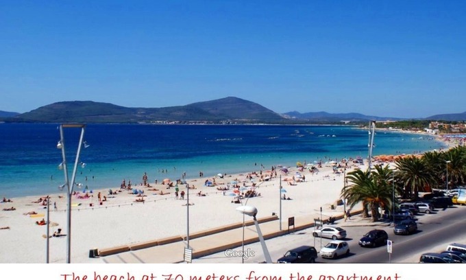 Lido Apartment | 100 meters from the beach for 2-6 persons, 3-bedrooms apartment + little garden