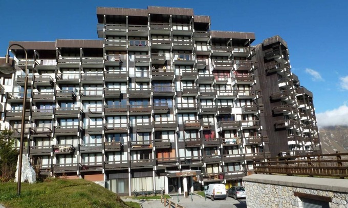 Le Lavachet Apartment | 100m from resort center, balcony, tv, ski locker, 21m², Tignes