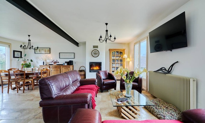 Courbepine House | 113 m² House ∙ 4 bedrooms ∙ 8 guests
