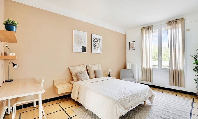 Clamart Resort | 116 m² Private room ∙ 1 bedroom ∙ 5 guests