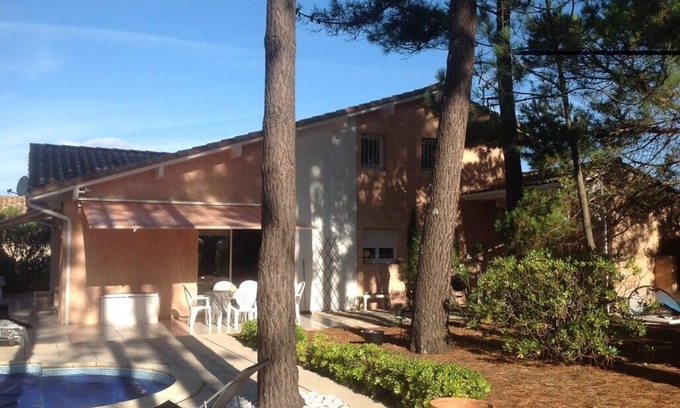 Biscarrosse Plage House | 128 Despiau - Villa with swimming pool in a quiet area