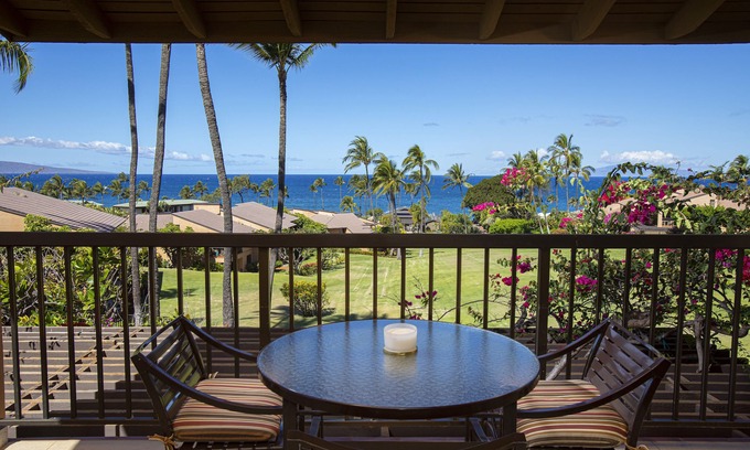 Wailea Condo | 14D Panoramic ocean view, beautiful sunset every night. Best in Ekahi!