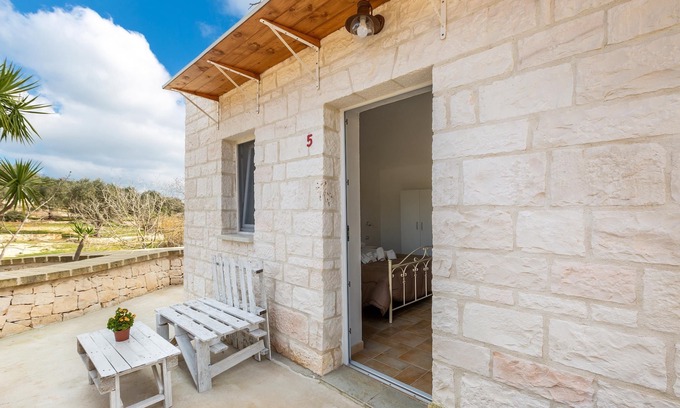 Ceglie Messapica House | 1792 B&B Mariano - Camera Quadrupla