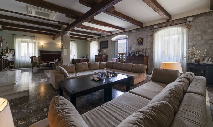 Prcanj Villa | 17th century Palace at the first line of the sea overlooking the bay