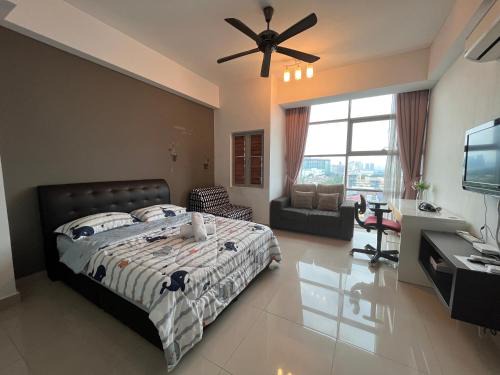 Subang Jaya Apartment | #18 Studio SS15 First Subang Courtyard-2mins to SS15 LRT !2-3PAX!