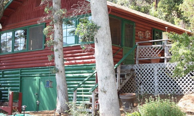 Clearlake Cabin | 1930's Rustic Cabin on Private Honeymoon Cove Estate Sleeps 11