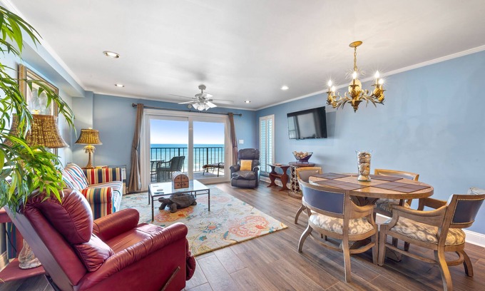 Ocean Drive Condo | 1BR/1BA OCEAN FRONT/EXCEPTIONALLY CLEAN CONDO AVAILABLE