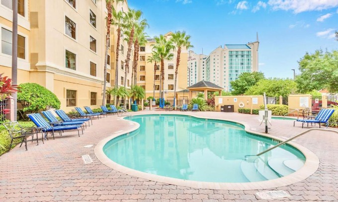 Florida Central Atlantic Coast Apartment | 1BR with Two Queen Beds - Pool and Hot Tub-Near Disney