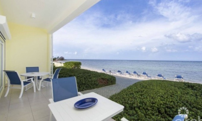 Colliers Bay Condo | 1st floor beachfront condo, just steps away from a private beach, beautiful view