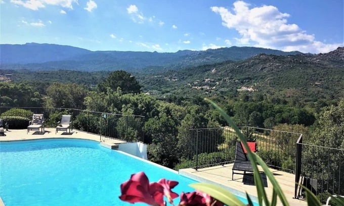 Porto-Vecchio Villa | 2 3* POOL VILLAS WITH PANORAMIC VIEWS LOCATED BETWEEN SEA AND MOUNTAINS