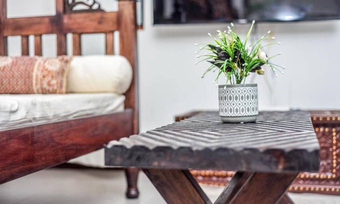 Gede Apartment | 2-bedroom apartment in marvelous Kilifi County with AC beach Front and flowers