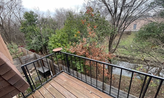 Allandale Condo | 2-bedroom condo in very walkable Austin with AC, WiFi. pool, and creekside.