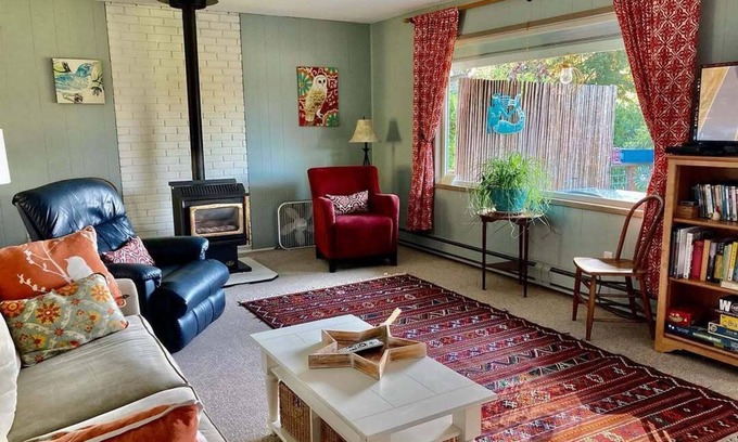 Lummi Island House | 2-Bedroom Home on Large Property - Walk to the Beach! No Cleaning Fee!