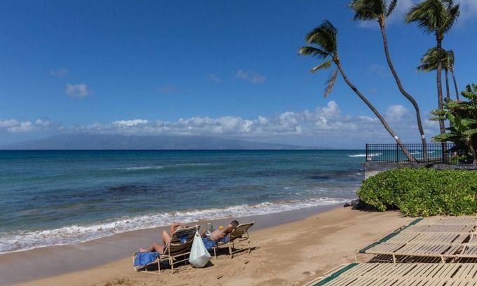 Honokowai Condo | 2 Lovely Beachfront Units at Nohonani Resort: Sleeps 8!